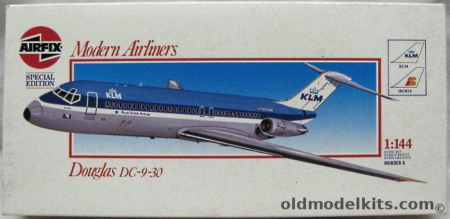 Airfix 1/144 Douglas DC-9-30 - KLM and Iberia, 03182 plastic model kit
